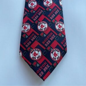 Boston Red Sox Neck Tie 100% Silk